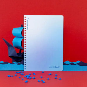Sky Blue Cover Infinitebook Plus A5