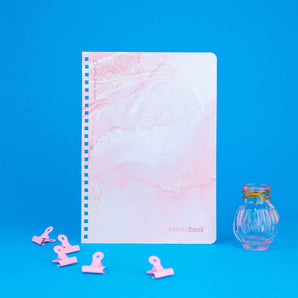 Pink Marble Cover Infinitebook Plus A5