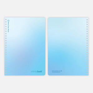 Sky Blue Cover Infinitebook Plus A5