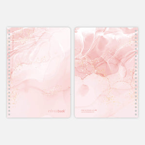 Pink Marble Cover Infinitebook Plus A5